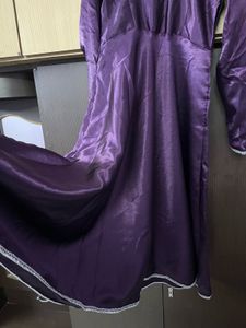 Elegant Purple Ethnic Gown(never worn)