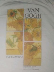Van Gogh Sunflower Graphic Tee