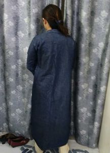 Denim Duster Coat