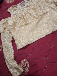 Lace Detail Crop Top