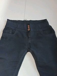 Black High-Waisted Jeans