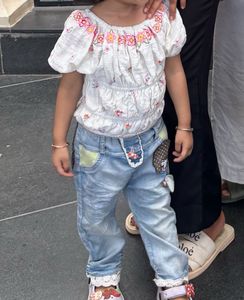 Adorable Toddler Floral Top