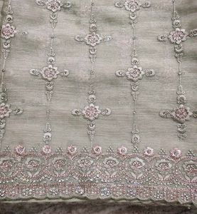 Saare With Blouse And Satin Petticoat
