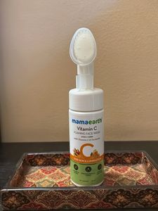 Mamaearth Face Scrub &amp; Vitamin C Wash