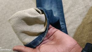 Denim Jeans Damaged
