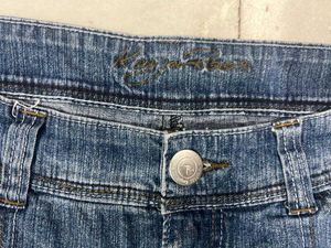 Blue Denim Cargo Jeans