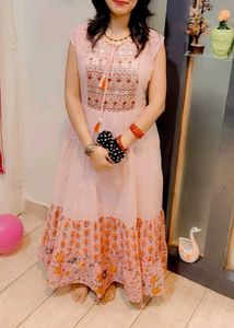 Boho Pink Maxi Dress
