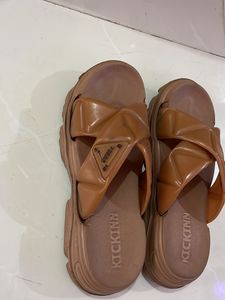 Brown Flats With 37 Size