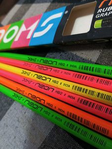 Doms Neon HB2 Pencils ( pack of 6 )