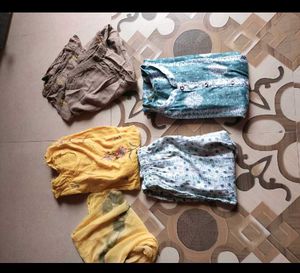 Set Of 8 Kurti&amp; 2 Suits