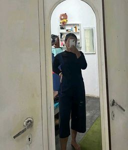 Navy Blue Overalls Jumpsuit