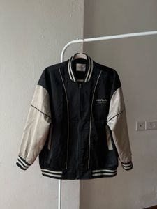 Harajuku Vintage Beige/Black UNISEX Bomber