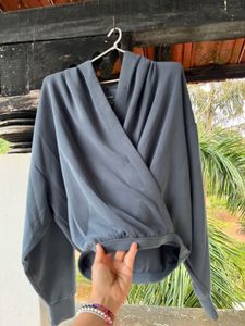 Wrap Sweatshirt