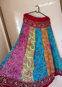 Navratri Multi Colour Lehanga