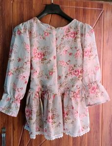Floral Girls Top