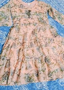 Floral Ruffle Dress Girls Size 22(2-4years )