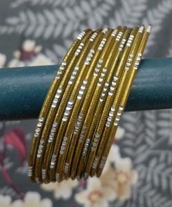 Golden Bangle Set