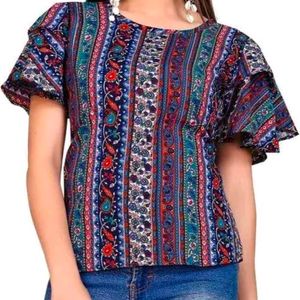 Boho Print Top