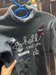 Hell Unicorn Girls&#39; Turtleneck