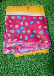 Floral Print Saree