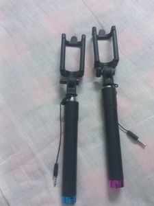 Extendable And Foldable Black Colour Selfie Sti