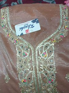 Embroidered Suit Material