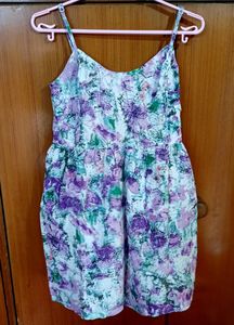 Floral Coquette Dress