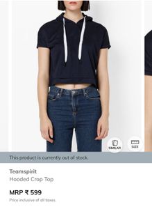 Crop Hoodie