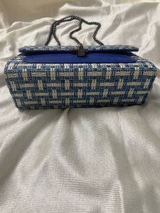 Blue crossbody bag