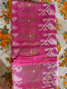 Pink & White Woven Fabric