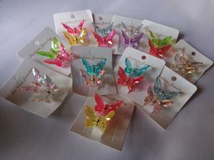 Pintresty Butterfly Hair Clips.Set Of 4 Random