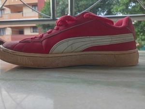 Red Puma Sneakers