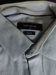Men&#39;s Blue Slim Fit Formal Shirt