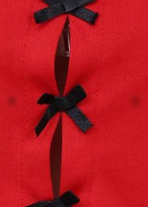 Chic Red Tube Top Rose House