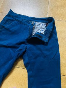 Blue Bermuda Shorts