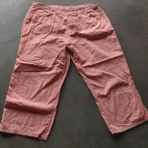 Casual Cropped Pants