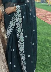 Beautiful Chiffon Partywear Saree