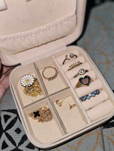 Pink Travel Jewelry Box