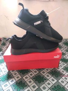 Puma Black Running Shoes