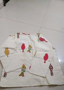 Bird Print Jacket From Local Boutique Unused