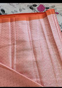 Elegant Pink &amp; Orange Saree