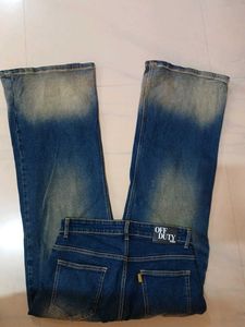 Wide Leg Denim Jeans