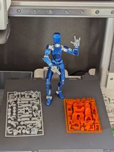 dummy figure 13 V1 duel color only DIY kit