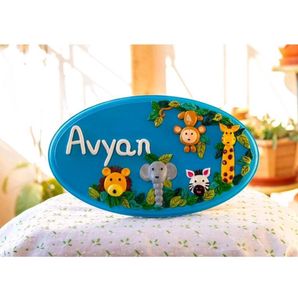 Kids 3D Custom Name Board 🌞