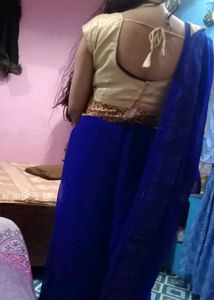 Beautiful Blue Saree