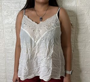 White Cotton Top
