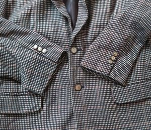 Unisex Check Pattern Blazer
