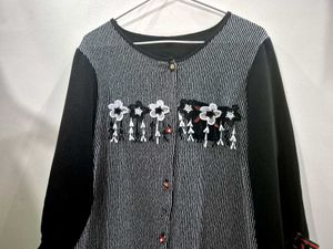 Striped Floral Top