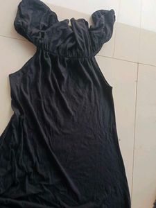 Black Off-Shoulder Dress