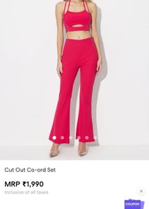 Savana By Urbanic- Cut Out Co-ord Set